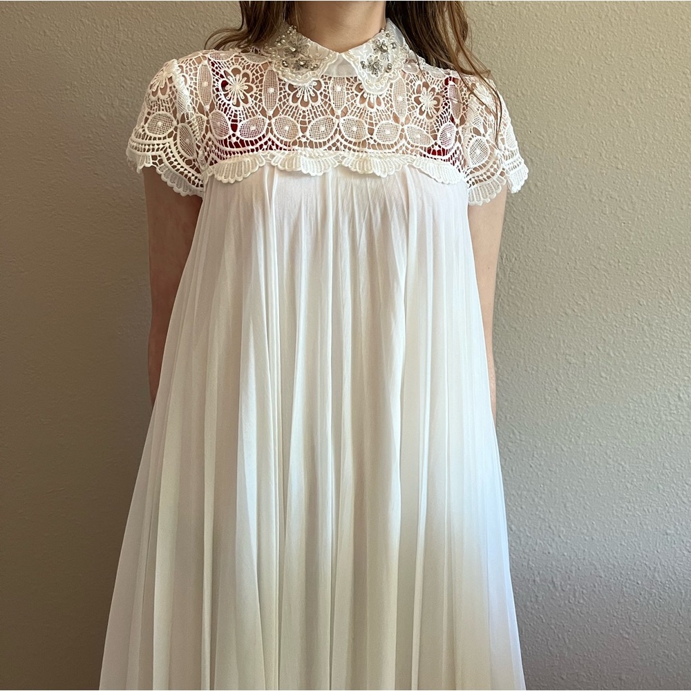 ASOS Rhinestone Lace Dress - Picture 4 of 9